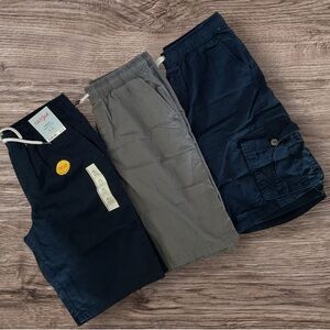 3 Cat & Jack boys shorts Size 16